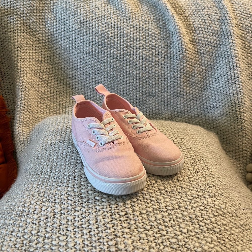 Baby pink kids vans